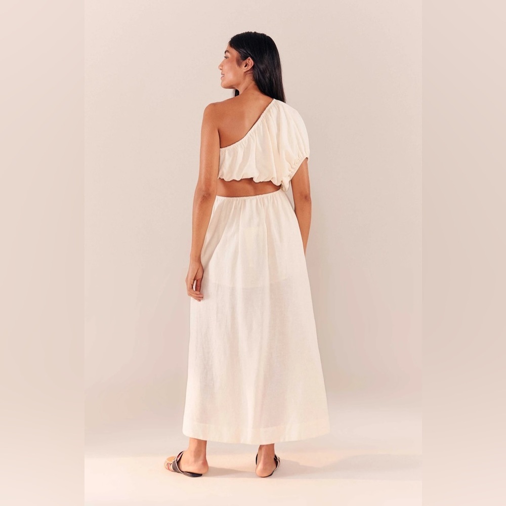 FARM RIO - One-Shoulder Cut-Out Maxi Dress - Picture 7 of 16